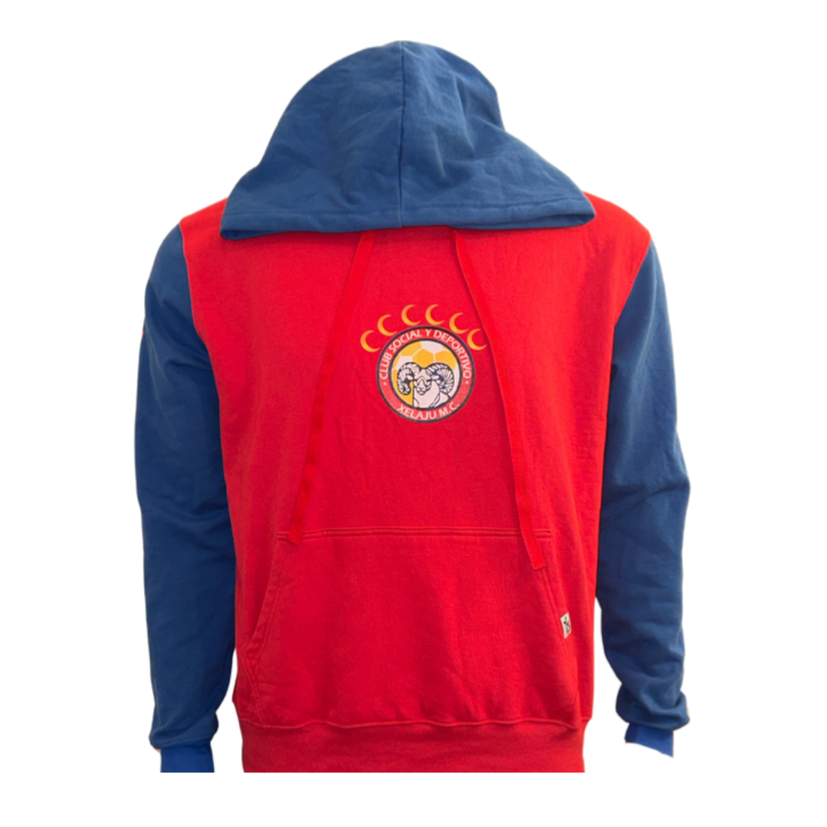 Hoodie Rojo y Azul Xela