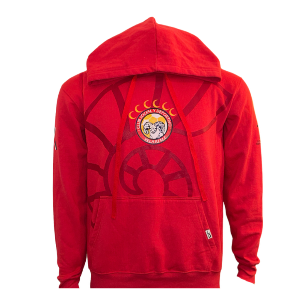 Hoodie Rojo Cuerno Xela