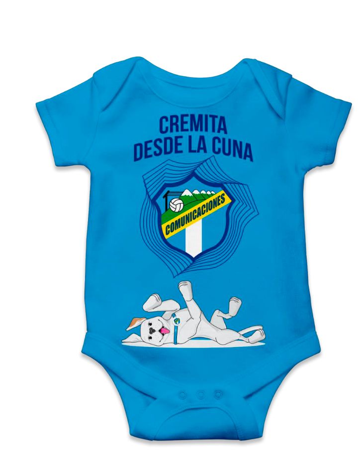 Body celeste para bebé Comunicaciones