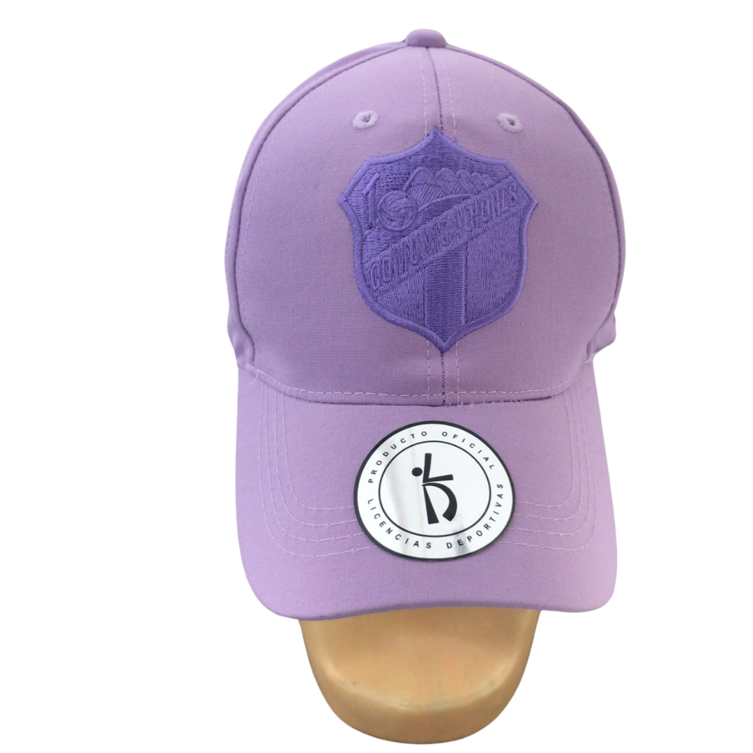 Gorra Lila Comunicaciones