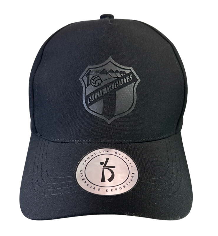 Gorra negra Comunicaciones